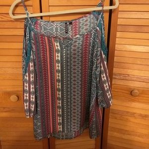 Off the shoulder blouse